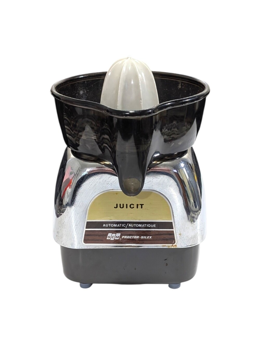 Proctor Silex Juicit Deluxe Stainless Oscillating Juicer Vintage